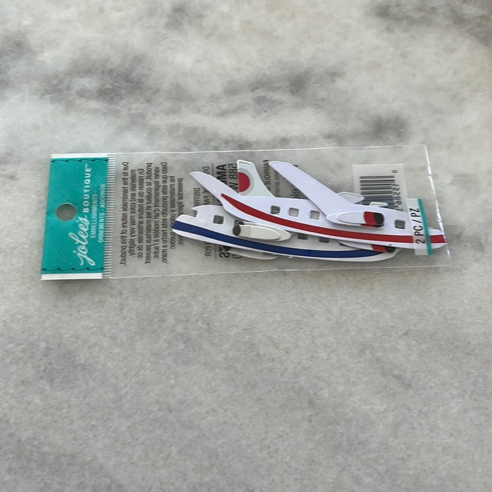 AIRPLANE 3D STICKER